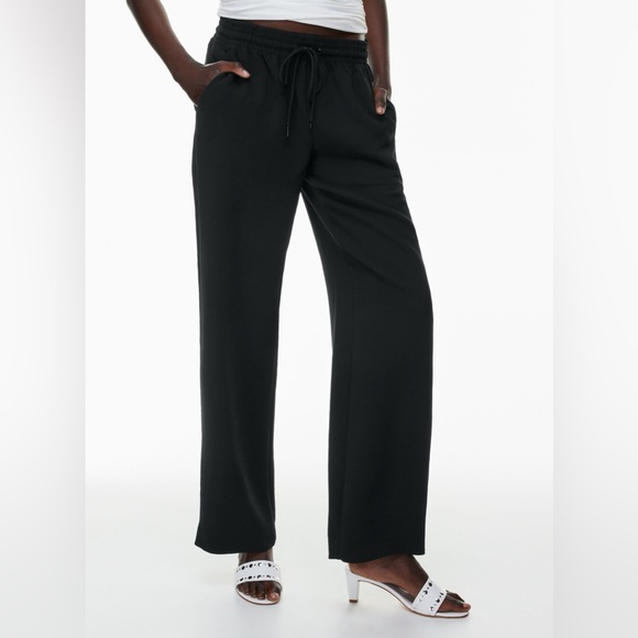 Wilfred Thesis Pant - Crepette in Black (XXS) - Picture 3 of 5